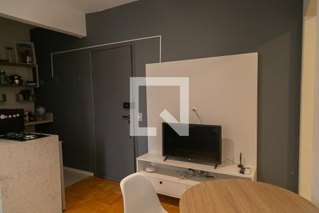 Sala de kitnet/studio à venda com 1 quarto, 35m² em Centro Histórico, Porto Alegre