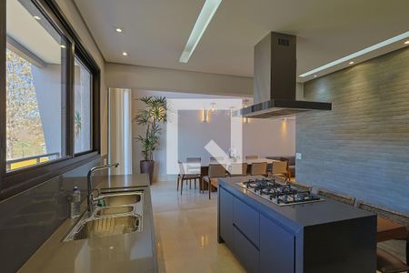 Cozinha de casa de condomínio à venda com 4 quartos, 430m² em Alphaville Nova Lima, Nova Lima