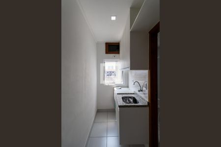 Cozinha de kitnet/studio para alugar com 1 quarto, 18m² em Vila Marieta, São Paulo