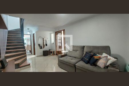 Sala de casa à venda com 3 quartos, 174m² em Jardim São Caetano, Santo André