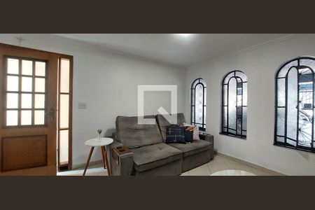 Sala de casa à venda com 3 quartos, 174m² em Jardim São Caetano, Santo André