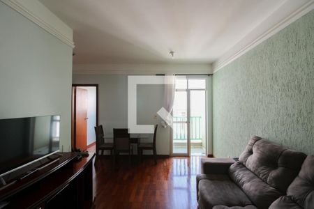 Sala  de apartamento à venda com 3 quartos, 73m² em Rio Branco, Belo Horizonte