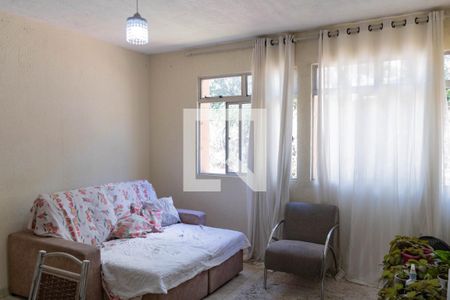 Sala de apartamento à venda com 2 quartos, 67m² em Conjunto Califórnia, Belo Horizonte