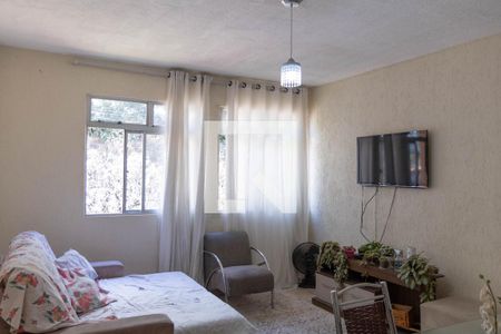 Sala de apartamento à venda com 2 quartos, 67m² em Conjunto Califórnia, Belo Horizonte