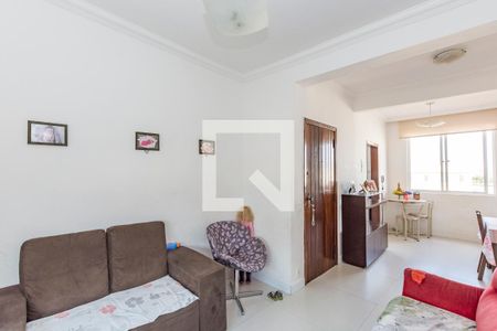 Sala de apartamento à venda com 2 quartos, 80m² em Monsenhor Messias, Belo Horizonte