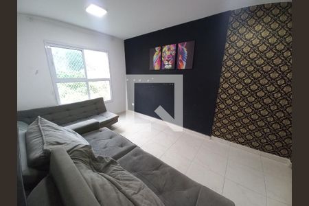 Sala de apartamento para alugar com 2 quartos, 60m² em Vila Voturuá, São Vicente