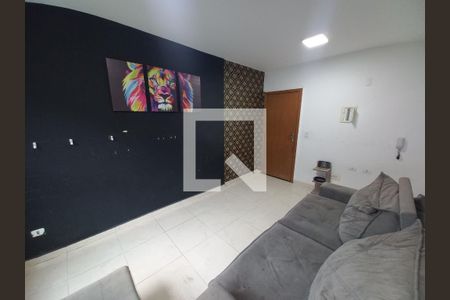 Sala de apartamento para alugar com 2 quartos, 60m² em Vila Voturuá, São Vicente