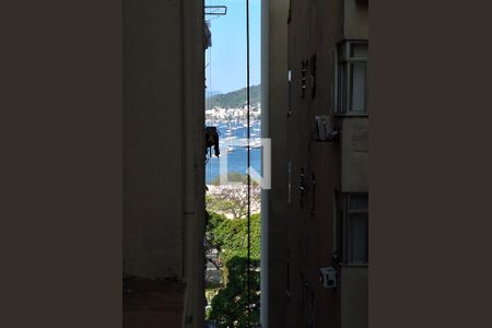 Vista do quarto  de kitnet/studio para alugar com 1 quarto, 23m² em Botafogo, Rio de Janeiro