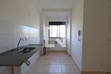 Cozinha  de apartamento para alugar com 2 quartos, 46m² em Jardim Santa Cecilia - Bonfim Paulista, Ribeirão Preto