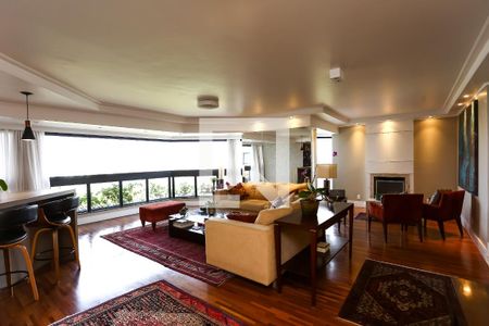 Sala de apartamento à venda com 4 quartos, 210m² em Vila Suzana, São Paulo