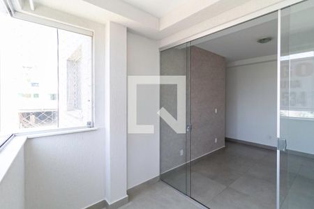 Varanda da sala 1 de apartamento à venda com 3 quartos, 160m² em Cabral, Contagem