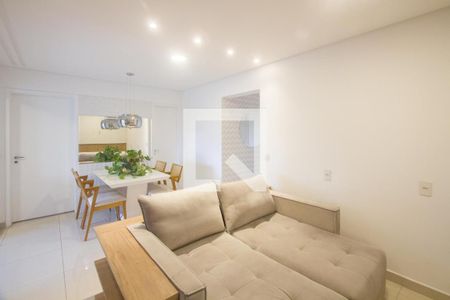 Sala de apartamento à venda com 3 quartos, 82m² em Jardim Caravelas, São Paulo