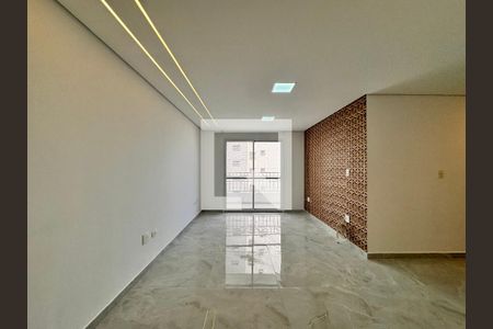 Sala de apartamento à venda com 3 quartos, 77m² em Vila Pires, Santo André