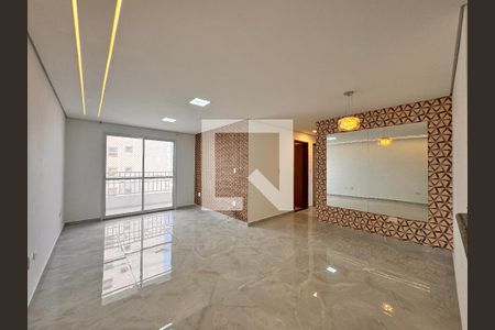 Sala de apartamento à venda com 3 quartos, 77m² em Vila Pires, Santo André