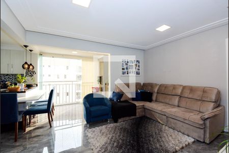 Sala de apartamento à venda com 3 quartos, 83m² em Vila Santo Antônio, Guarulhos