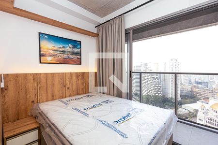 Sala de kitnet/studio para alugar com 1 quarto, 22m² em Paraíso, São Paulo