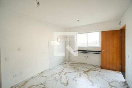 Sala e cozinha de apartamento para alugar com 2 quartos, 50m² em Vila Carrão, São Paulo