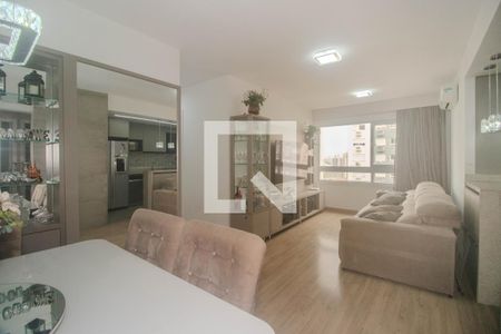 Sala de apartamento à venda com 3 quartos, 81m² em São Sebastião, Porto Alegre