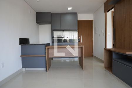 Sala de apartamento para alugar com 1 quarto, 50m² em Jardim América, Goiânia