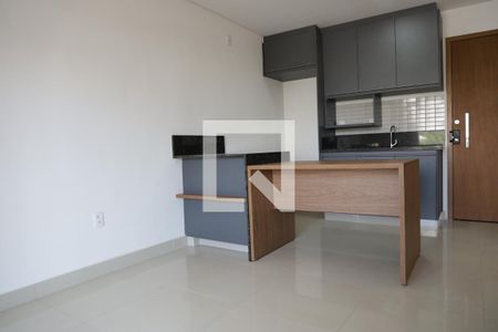 Sala de apartamento para alugar com 1 quarto, 50m² em Jardim América, Goiânia