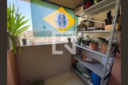 Varanda da Sala de apartamento à venda com 3 quartos, 170m² em Santa Helena, Belo Horizonte