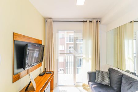 Sala de apartamento para alugar com 1 quarto, 28m² em Jardim Caravelas, São Paulo