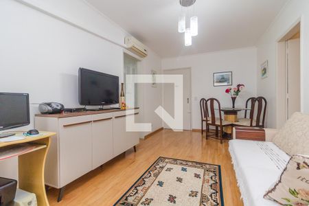 Sala de apartamento à venda com 1 quarto, 45m² em Cidade Baixa, Porto Alegre