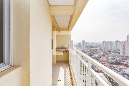 Varanda de apartamento à venda com 3 quartos, 74m² em Vila das Merces, São Paulo