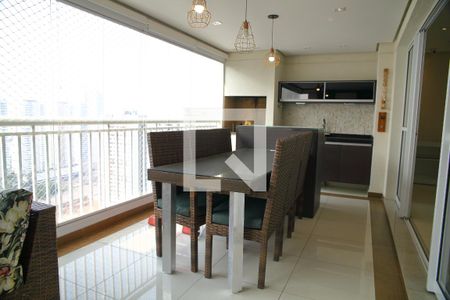 Varanda gourmet de apartamento à venda com 3 quartos, 156m² em Centro, São Bernardo do Campo