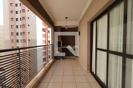 Sacada de apartamento para alugar com 3 quartos, 116m² em Subsetor Sul - 5 (s-5), Ribeirão Preto