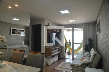 Sala de apartamento para alugar com 2 quartos, 57m² em Vila Floresta, Santo André