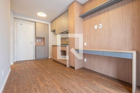 Sala/Cozinha de apartamento à venda com 1 quarto, 30m² em Pinheiros, São Paulo