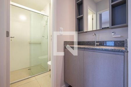 Suíte - Banheiro de apartamento à venda com 1 quarto, 30m² em Pinheiros, São Paulo