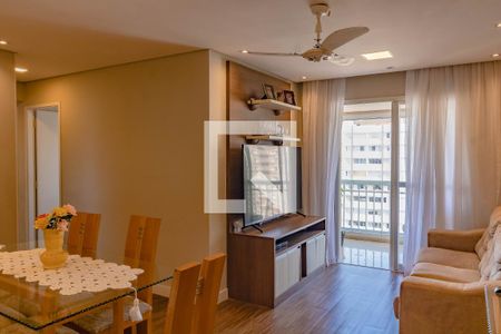 Sala de apartamento à venda com 3 quartos, 75m² em Vila Guarani (zona Sul), São Paulo