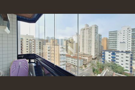 Sacada de apartamento para alugar com 2 quartos, 90m² em Canto do Forte, Praia Grande