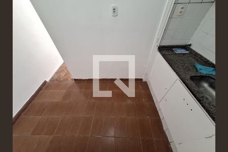 Cozinha de apartamento à venda com 1 quarto, 24m² em Botafogo, Rio de Janeiro