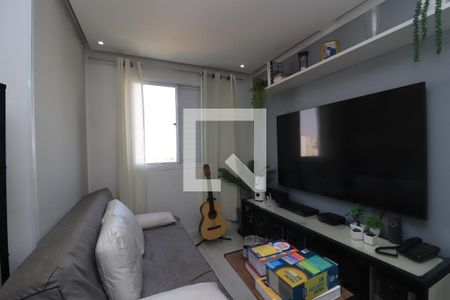 Sala de TV de apartamento à venda com 2 quartos, 82m² em Guaiauna, São Paulo