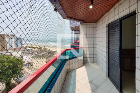 Sacada de apartamento para alugar com 3 quartos, 171m² em Cidade Ocian, Praia Grande