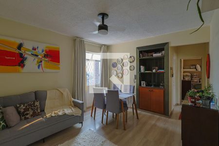 Sala de apartamento à venda com 2 quartos, 58m² em São João Batista, Belo Horizonte