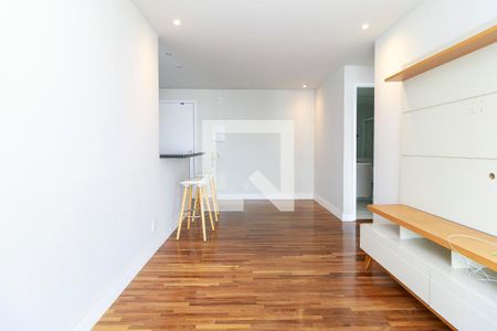 Sala de apartamento para alugar com 1 quarto, 52m² em Brooklin, São Paulo