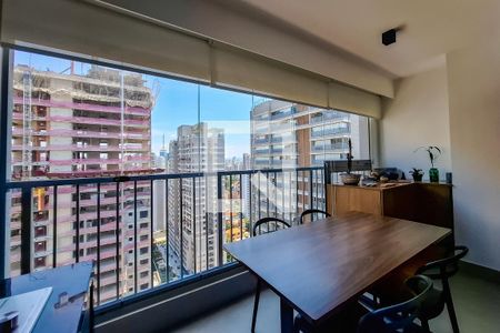 varanda de apartamento à venda com 1 quarto, 46m² em Vila Mariana, São Paulo