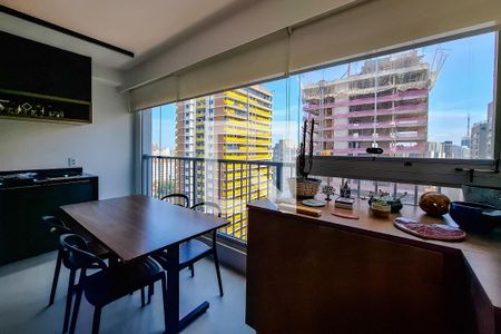 varanda de apartamento à venda com 1 quarto, 46m² em Vila Mariana, São Paulo