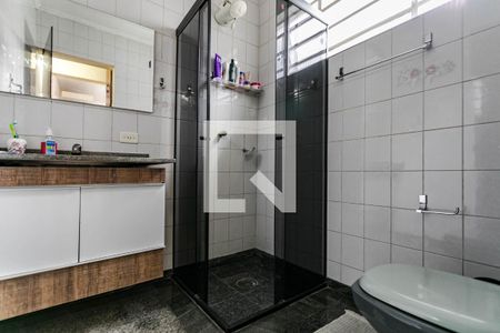 Banheiro do Quarto 1 - Suíte de casa para alugar com 2 quartos, 100m² em Conjunto Residencial do Bosque, Mogi das Cruzes