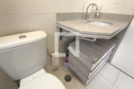 Banheiro da Suíte de apartamento à venda com 3 quartos, 122m² em Cidade Luiza, Jundiaí