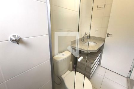 Banheiro da Suíte de apartamento à venda com 3 quartos, 122m² em Cidade Luiza, Jundiaí