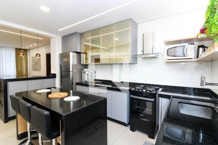 Cozinha de apartamento à venda com 3 quartos, 95m² em Cidade Nova, Belo Horizonte