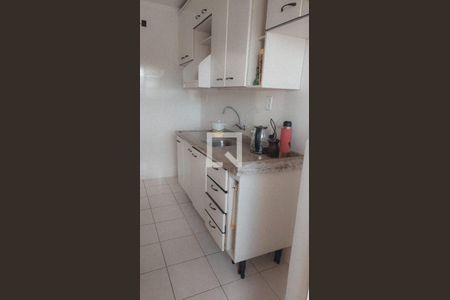 Cozinha de apartamento à venda com 1 quarto, 58m² em Ouro Branco, Novo Hamburgo