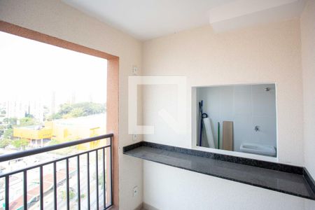 Varanda da Sala de apartamento para alugar com 2 quartos, 54m² em Centro, Diadema