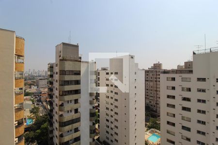 Vista da Varanda de apartamento à venda com 2 quartos, 74m² em Indianópolis, São Paulo