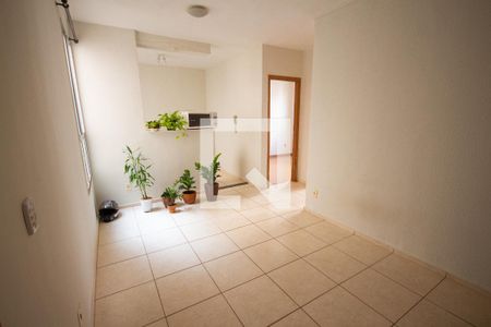 Sala de apartamento para alugar com 2 quartos, 43m² em Residencial Jequitibá, Ribeirão Preto